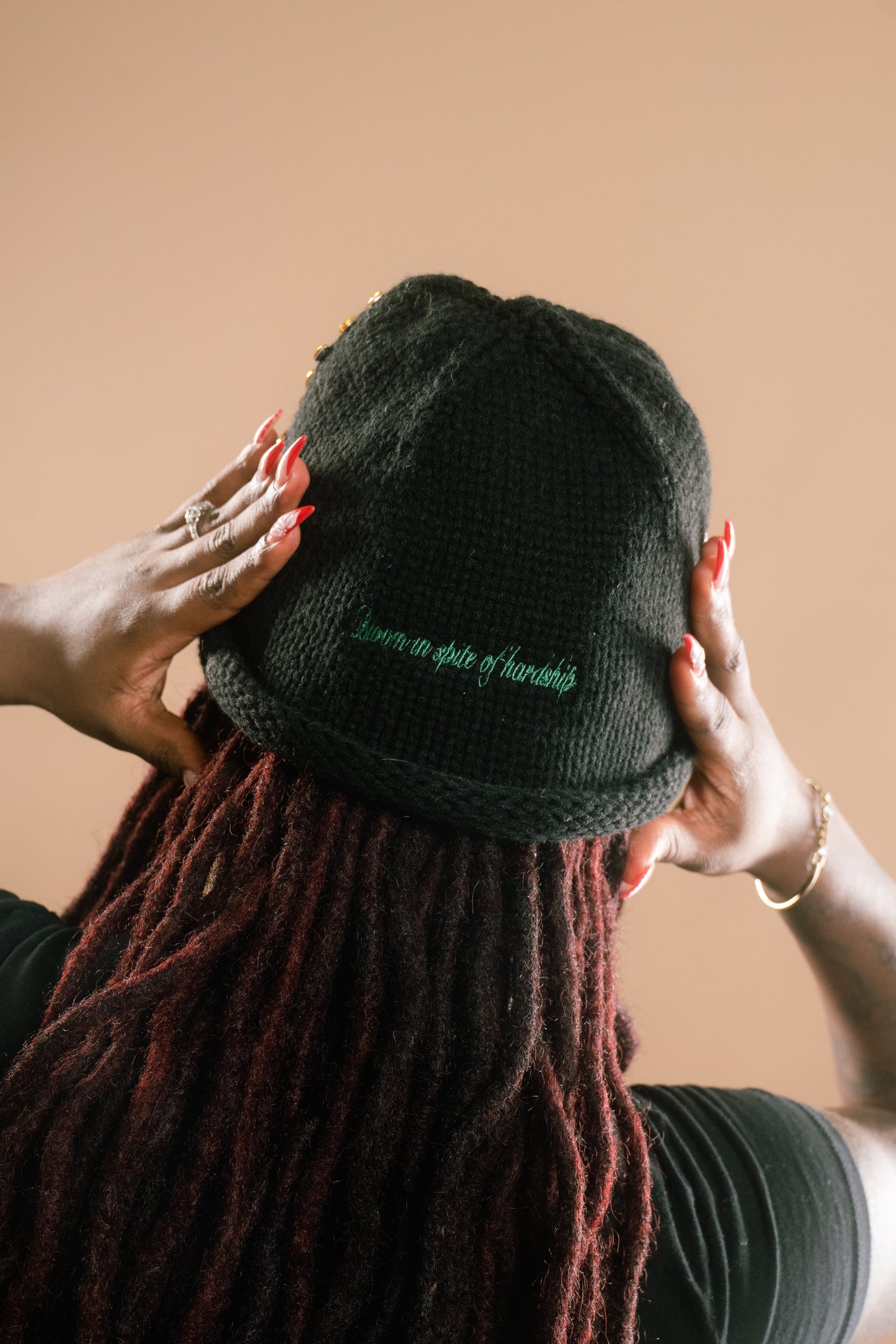 Charcoal Charm Beanie
