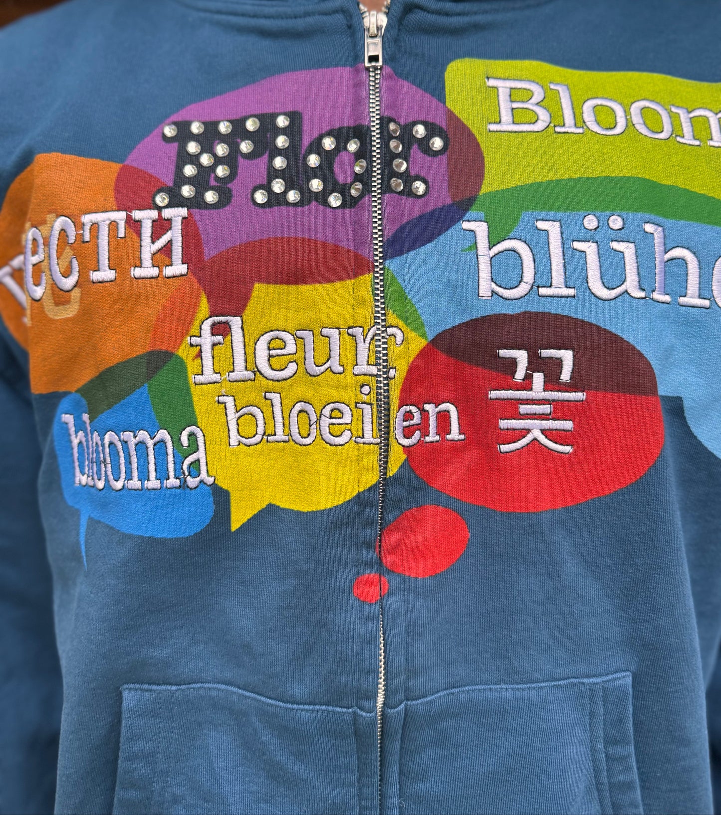 "Blueberry" Voices in Bloom Hoodie