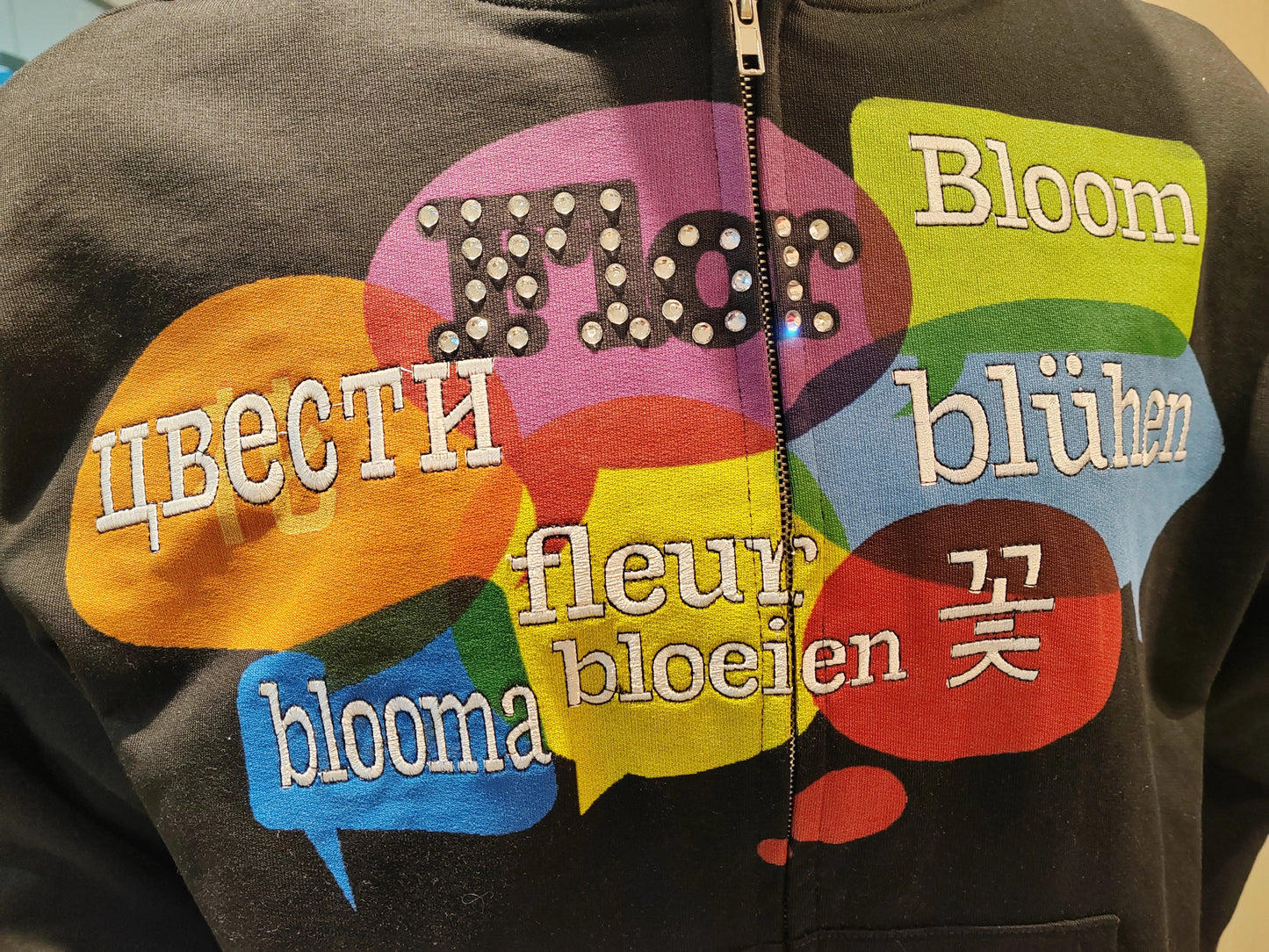 "Blackberry" Voices in Bloom Hoodie