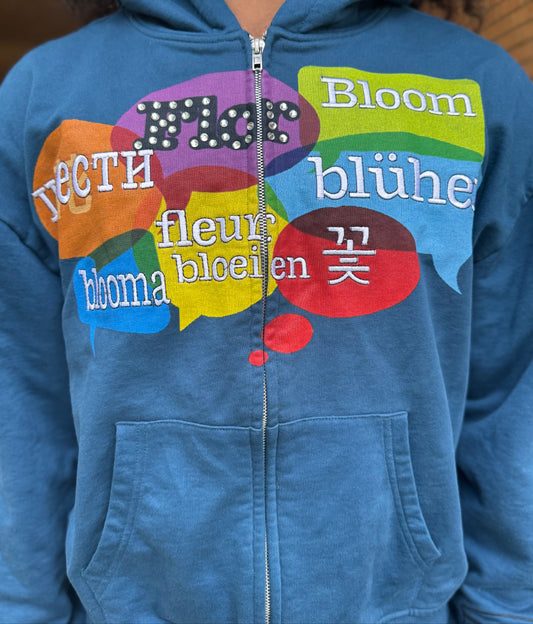 "Blueberry" Voices in Bloom Hoodie