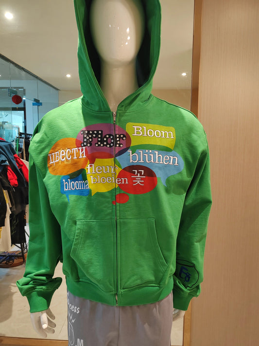 "Lime" Voices in Bloom Hoodie